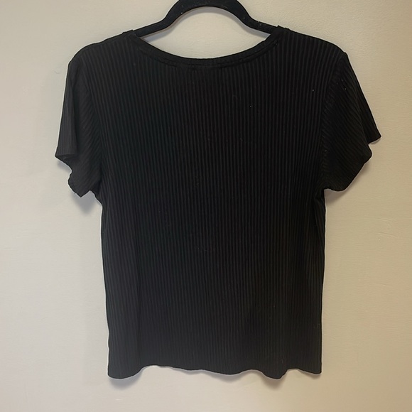 Rachel Zoe Black T-Shirt - Picture 3 of 3